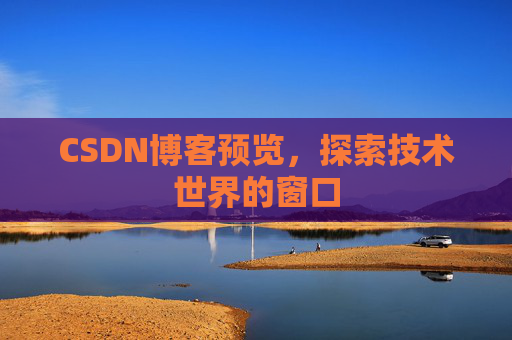 CSDN博客预览,探索技术世界的窗口